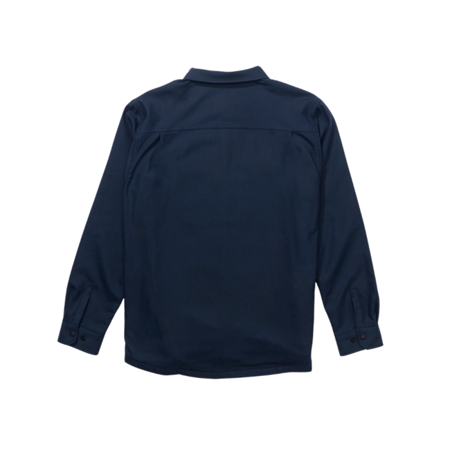 Salty Crew Men's Fathom Long Sleeve Tech Shacket | Midnight Navy