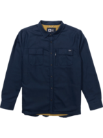 Salty Crew Fathom Long Sleeve Tech Shacket | Midnight Navy