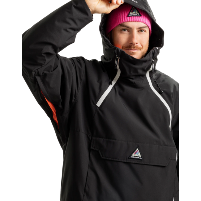 O'Neill Men's FWC Play Asymmetric Snow Jacket | Blackout
