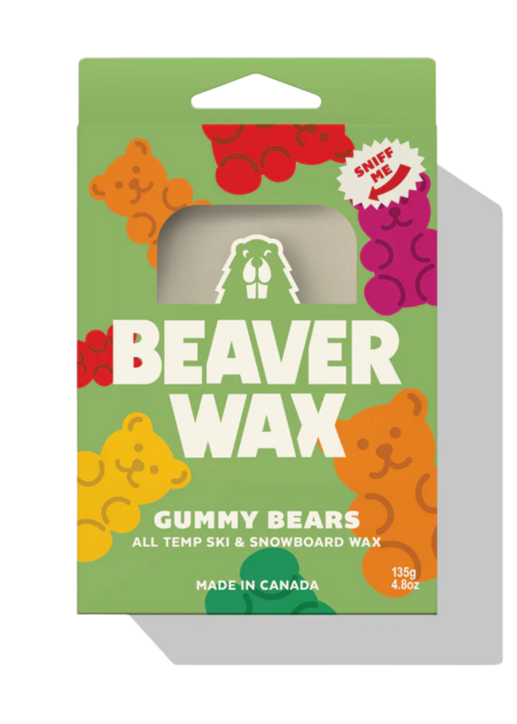 Beaver wax Snowboard and Ski Scented Wax - All Temp