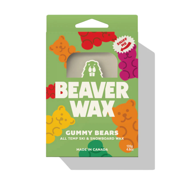 Beaver wax Snowboard and Ski Scented Wax - All Temp