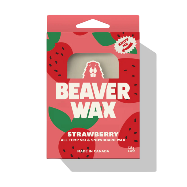 Beaver wax Snowboard and Ski Scented Wax - All Temp