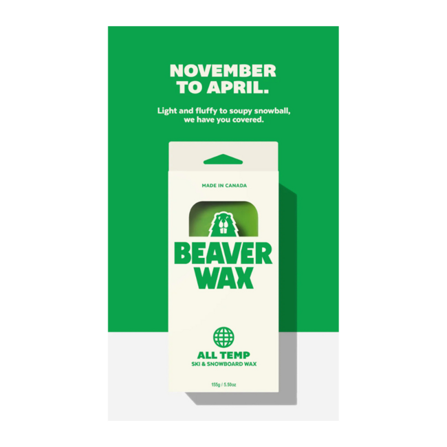 Beaver wax All Temp Ski & Snowboard Wax