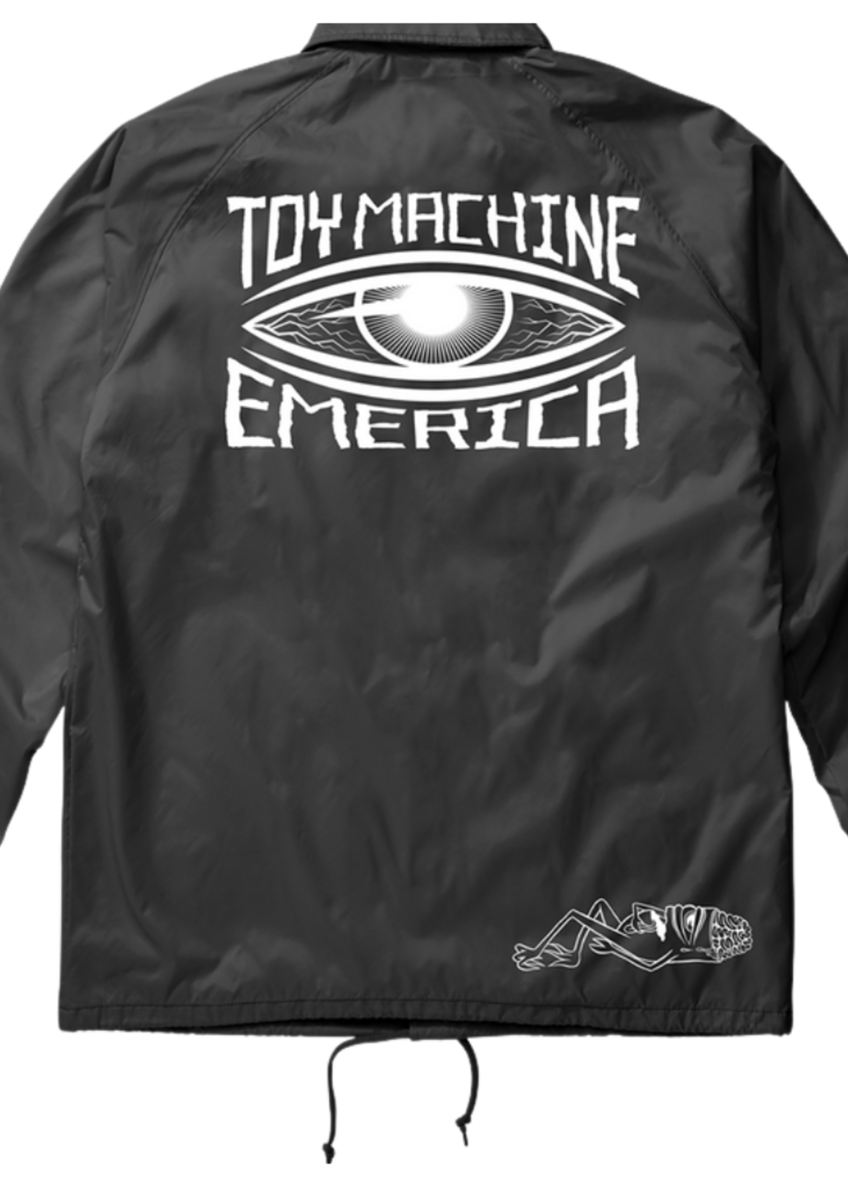Emerica X Toy Machine Men's Coaches Jacket | Black