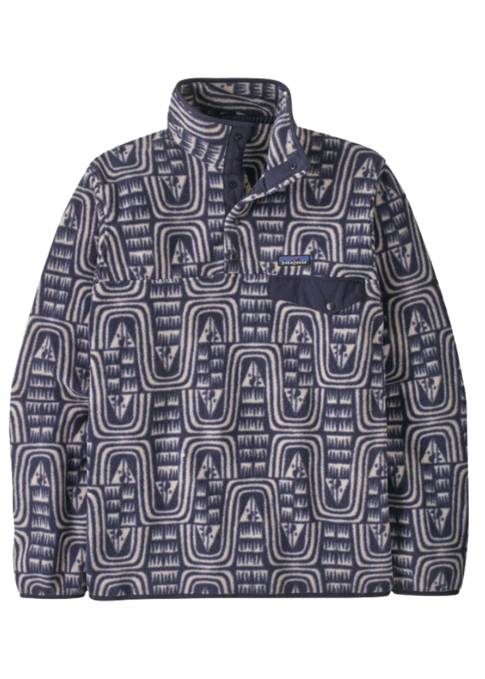 Patagonia M's Lightweight Synchilla Snap-T Fleece Pullover | Sunken Blue