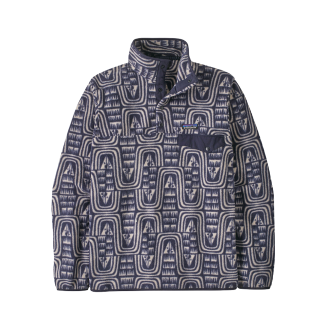 Patagonia M's Lightweight Synchilla Snap-T Fleece Pullover | Sunken Blue