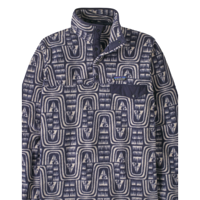 Patagonia M's Lightweight Synchilla Snap-T Fleece Pullover | Sunken Blue