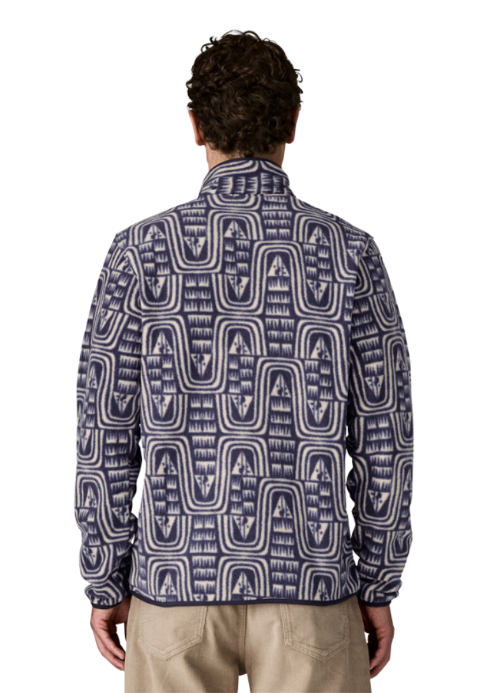 Patagonia M's Lightweight Synchilla Snap-T Fleece Pullover | Sunken Blue