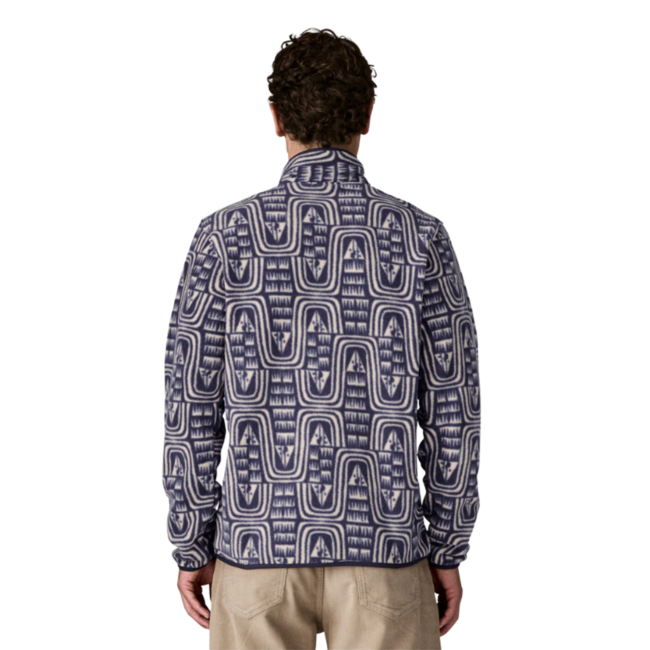 Patagonia M's Lightweight Synchilla Snap-T Fleece Pullover | Sunken Blue