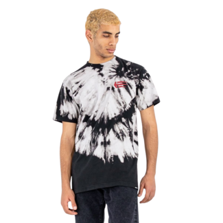 Etnies Joslin Wash T-Shirt | Black / Tan Tie Dye