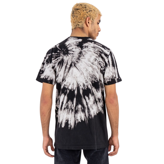 Etnies Joslin Wash Short Sleeve T-Shirt | Black / Tan Tie Dye