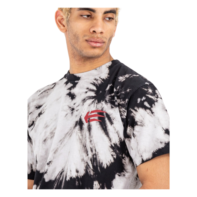 Etnies Joslin Wash Short Sleeve T-Shirt | Black / Tan Tie Dye