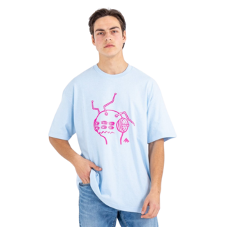 Emerica X Toy Machine Antenna  Tee | Blue