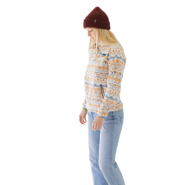 KAVU Women's Cavanaugh Fleece Pullover | Winter Holiday