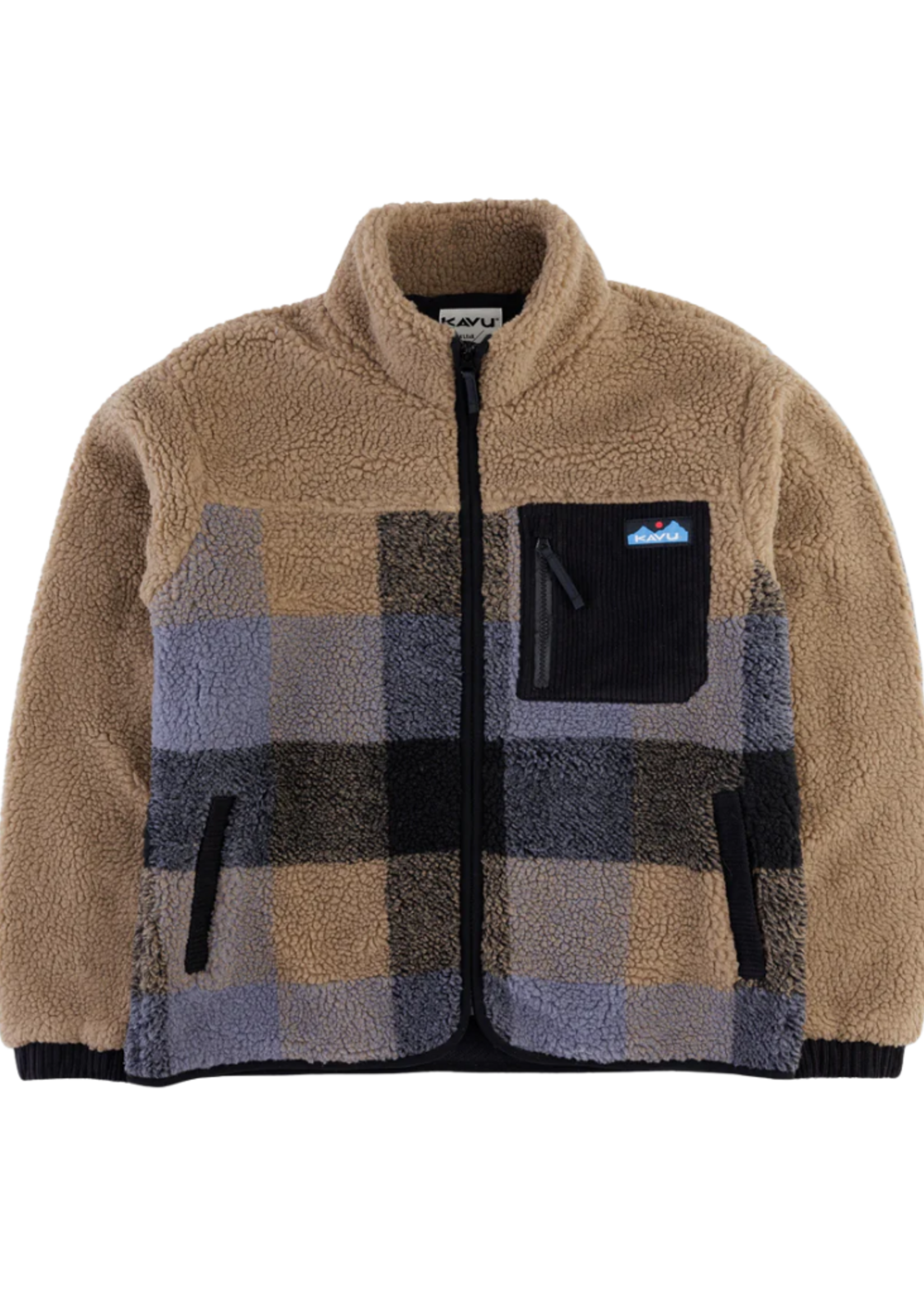 KAVU Women's Willow Creek Fleece Jacket | Nightshade Plaid