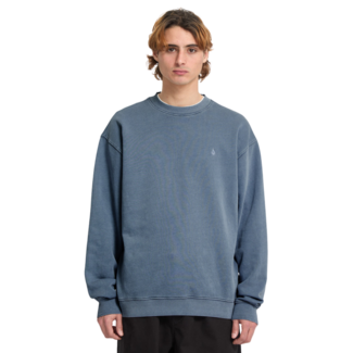Volcom Men's Stone Soft Crew | Blue Wash