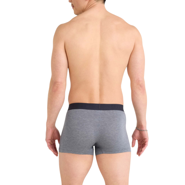 Saxx Vibe Xtra Soft Comfort 2 Pack | Black/Dark Grey