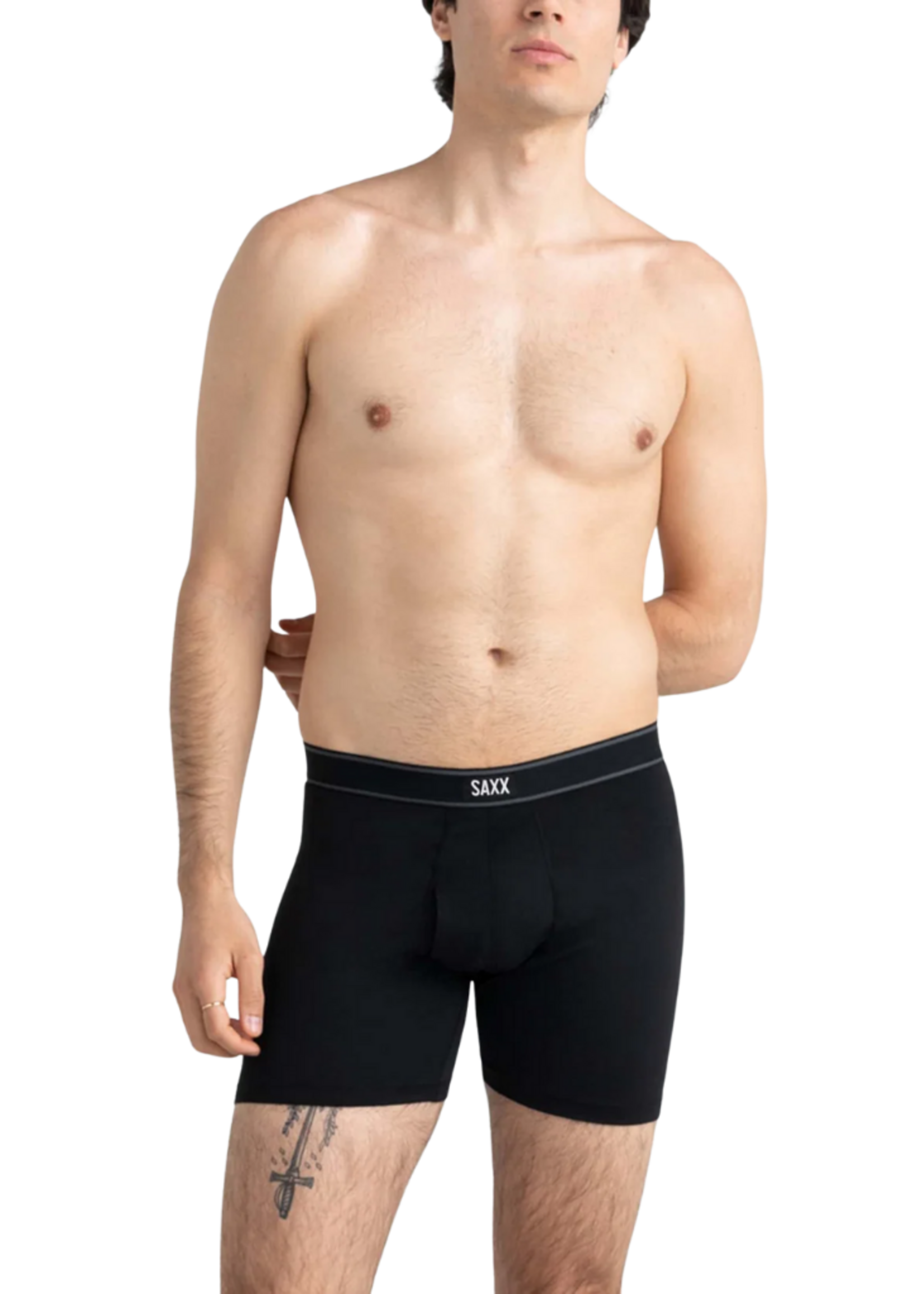 Saxx Daytripper Comfort Stretch 2 PK | Black/City Blue