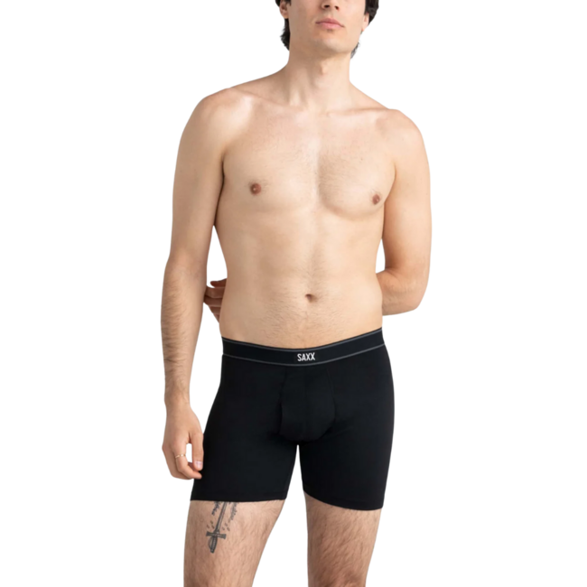 Saxx Daytripper Comfort Stretch 2 PK | Black/City Blue