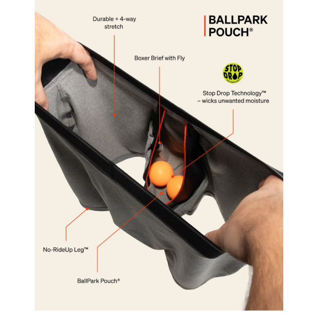 Saxx Daytripper Comfort Stretch 2 PK | Black/City Blue