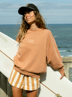 Billabong Women's Bleached Out Kendal Crew | Caramel Cafe