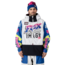 686 X Fox Racing Anorak Shell Jacket | Fox White Colourblock Large