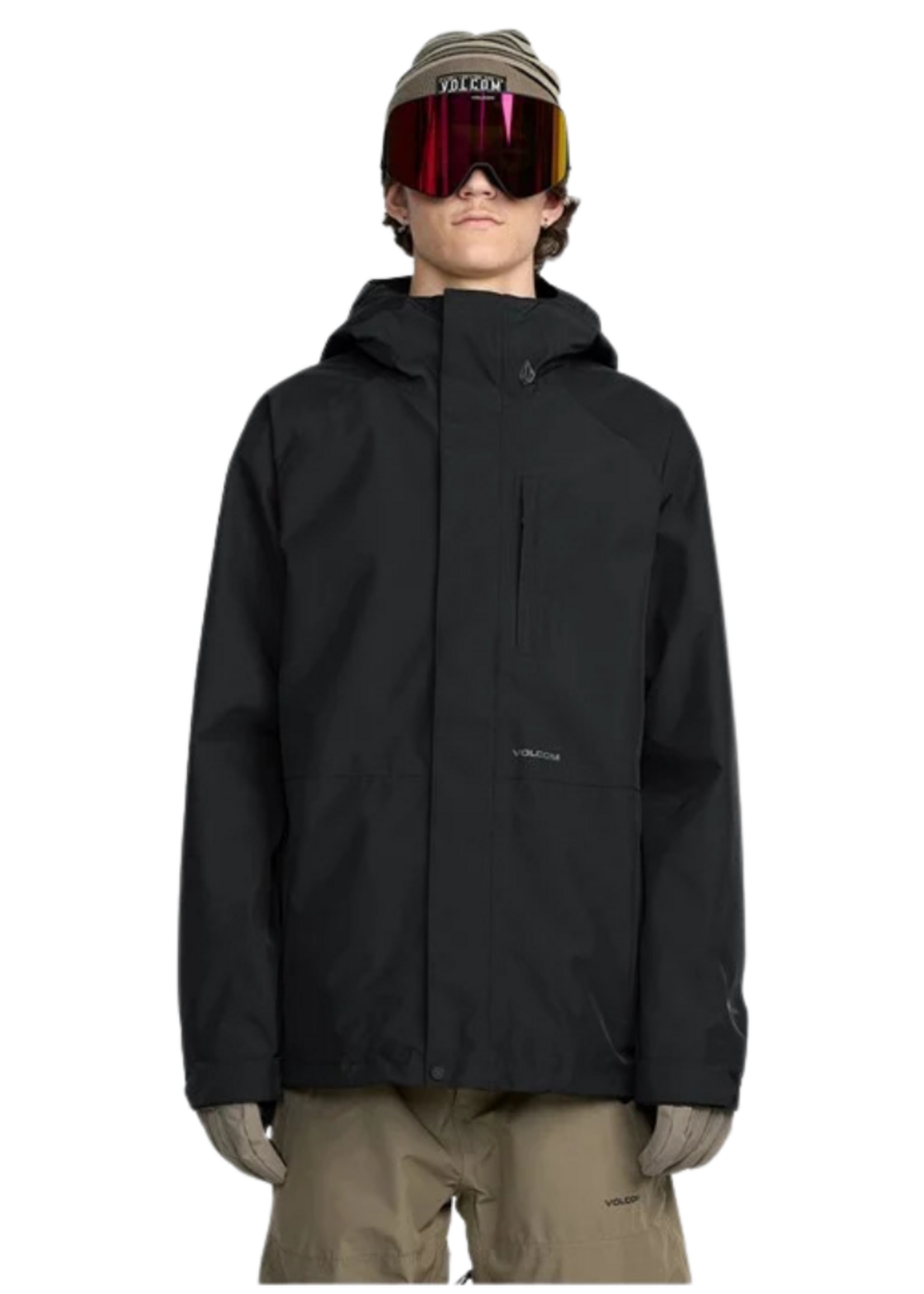 Volcom Men's Dua Gore-Tex Jacket Black