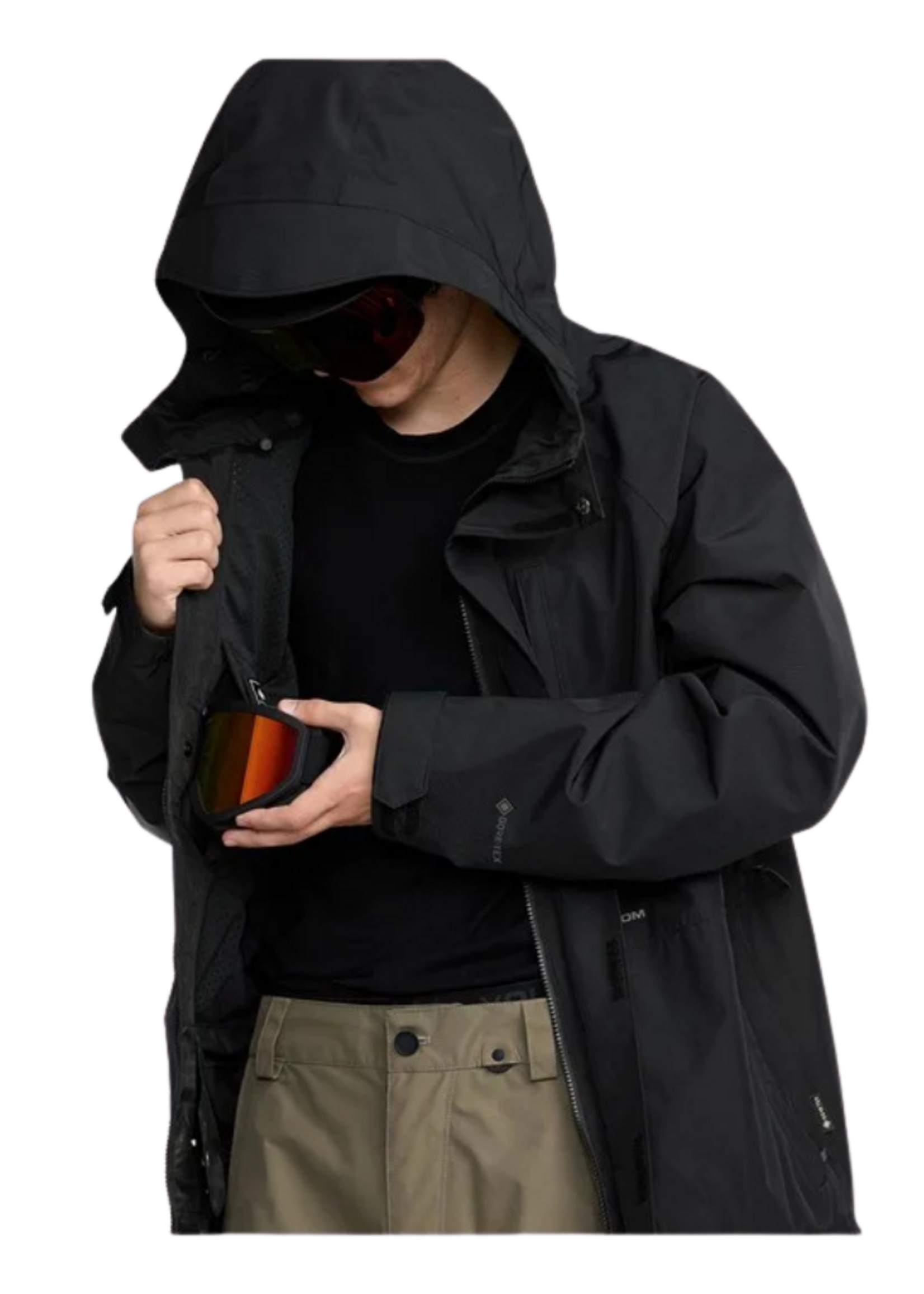 Volcom Men's Dua Gore-Tex Jacket Black