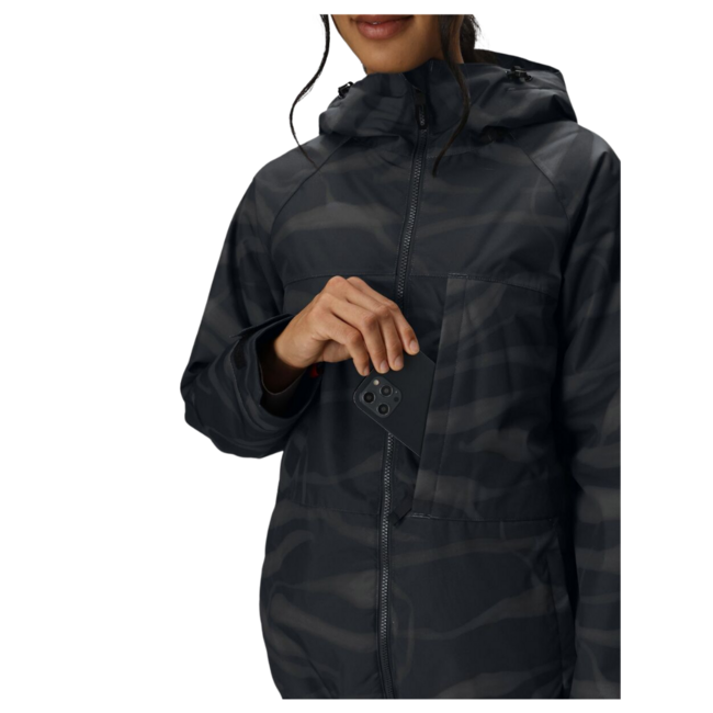 686 Women's Athena Insulated Jacket | Black Vapors
