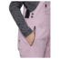 686 Women's Black Magic Insulated Bib | Dusty Mauve Geo Jacquard
