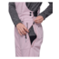 686 Women's Black Magic Insulated Bib | Dusty Mauve Geo Jacquard