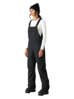 686 Women's Black Magic Insulated Bib | Black Geo Jacquard