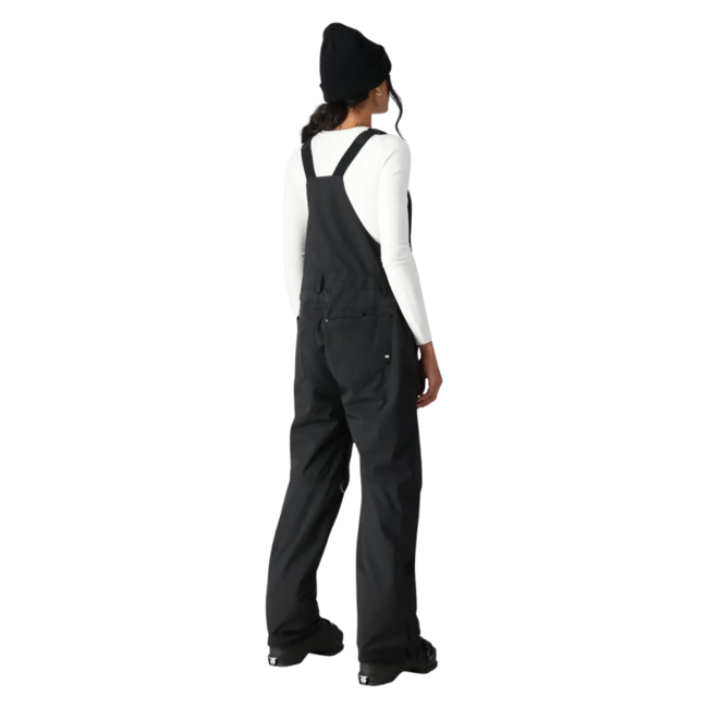 686 Women's Black Magic Insulated Bib | Black Geo Jacquard