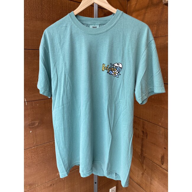 Kahuna Surf Shop Barrel Tee - Seafoam