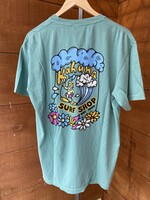 Kahuna Surf Shop Barrel Tee | Seafoam