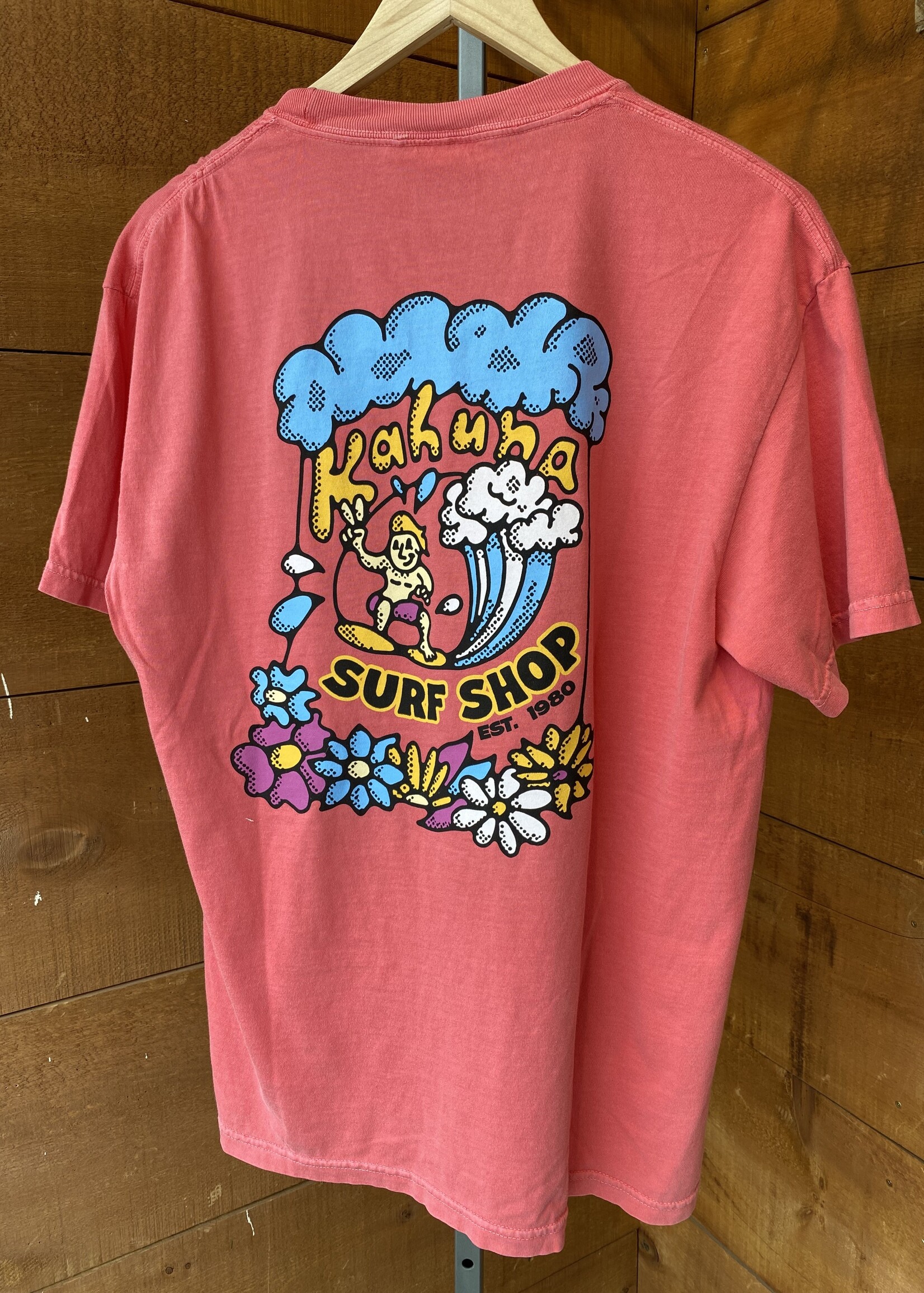 Kahuna Surf Shop Barrel Tee | Watermelon