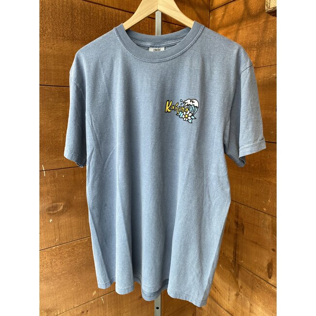 Kahuna Surf Shop Barrel Tee - Denim