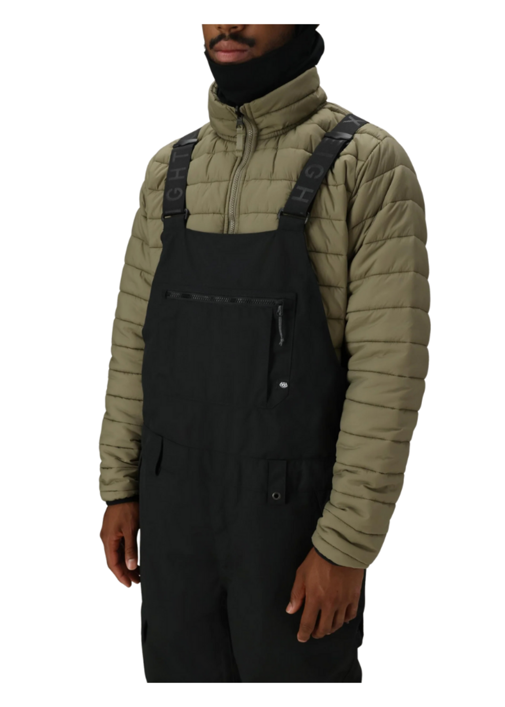 686 Men's Hot Lap Insulated Bib Black