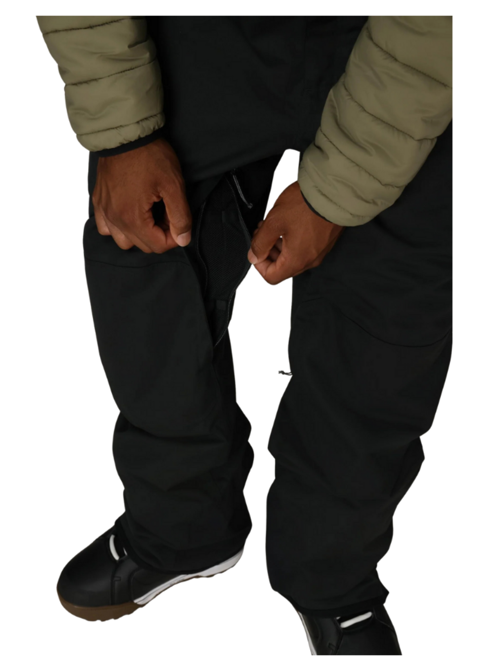 686 Men's Hot Lap Insulated Bib Black