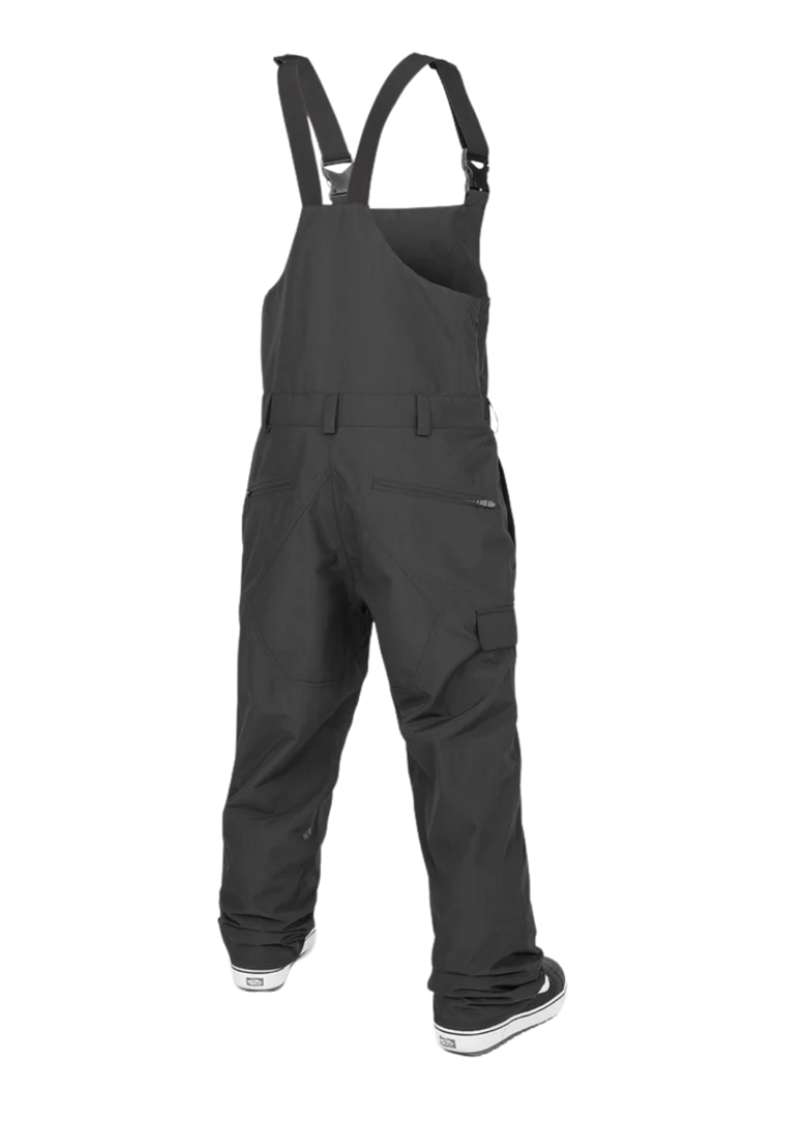 Volcom Men's V.CO  Sparta Bib Overall - Black