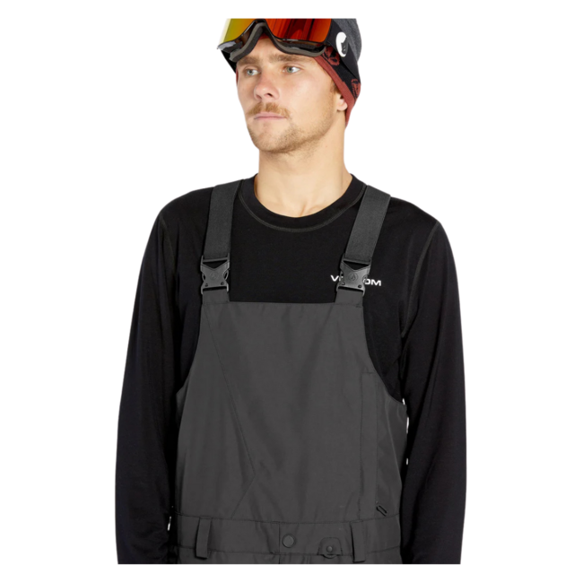 Volcom Men's V.CO  Sparta Bib Overall - Black