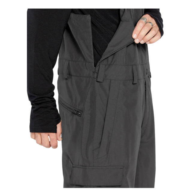 Volcom Men's V.CO  Sparta Bib Overall - Black