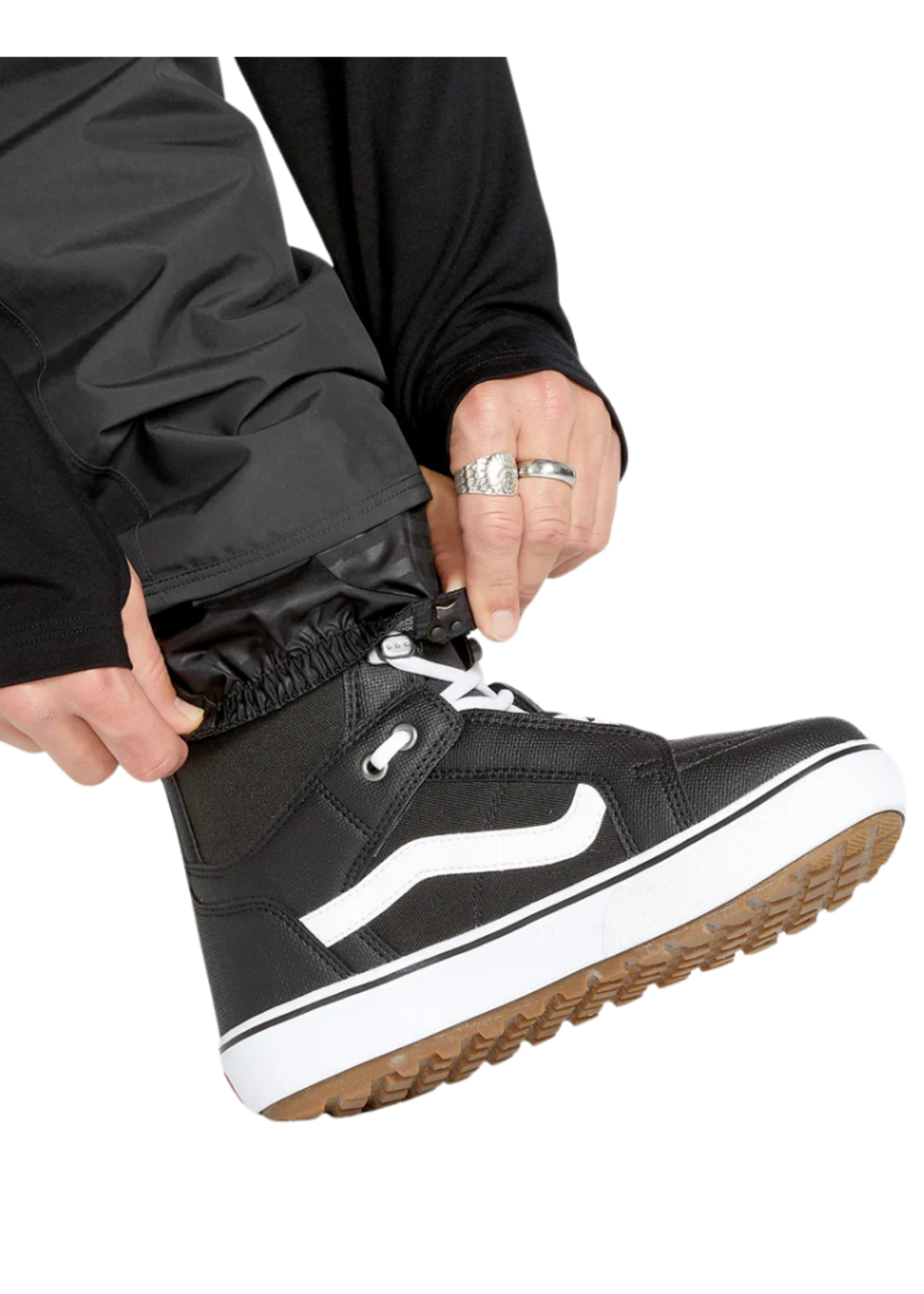 Volcom Men's V.CO  Sparta Bib Overall - Black