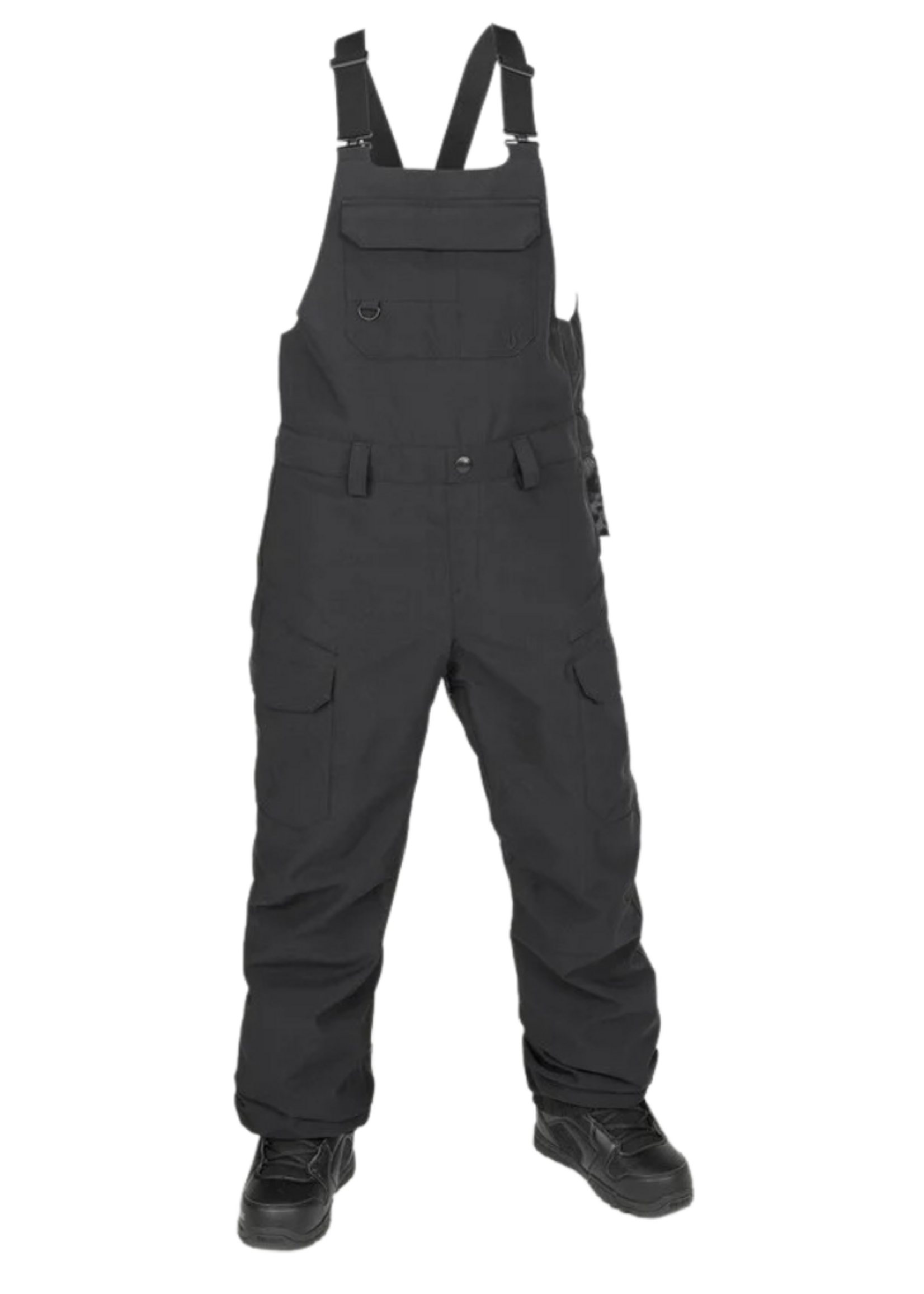 Volcom Women's Creston 3D Stretch Bib Overall - Black