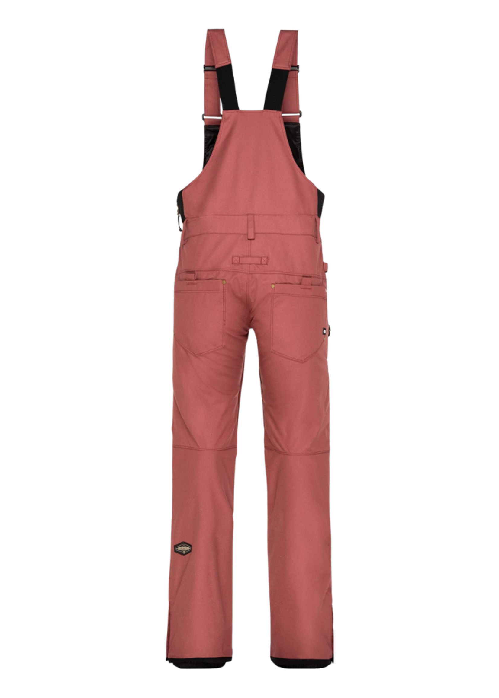 686 Women's Black Magic Insulated Bib - Dessert Rose