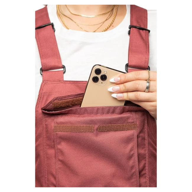 686 Women's Black Magic Insulated Bib - Dessert Rose