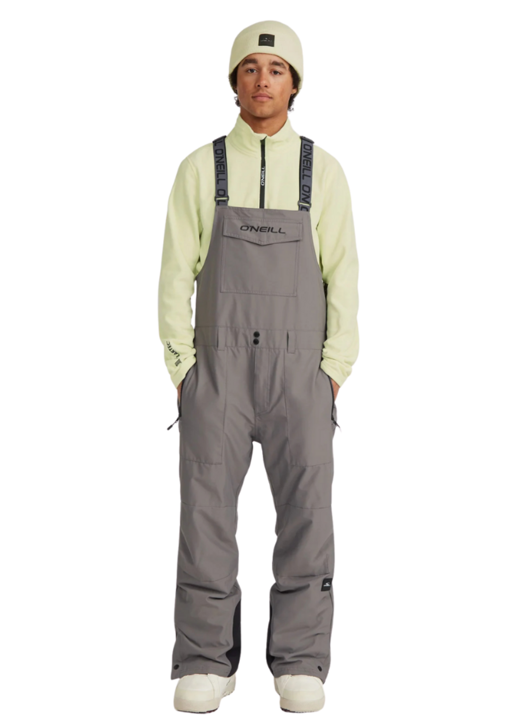 O'Neill Men's O'riginals Bib loose Fit Snow Pants | Flintstone