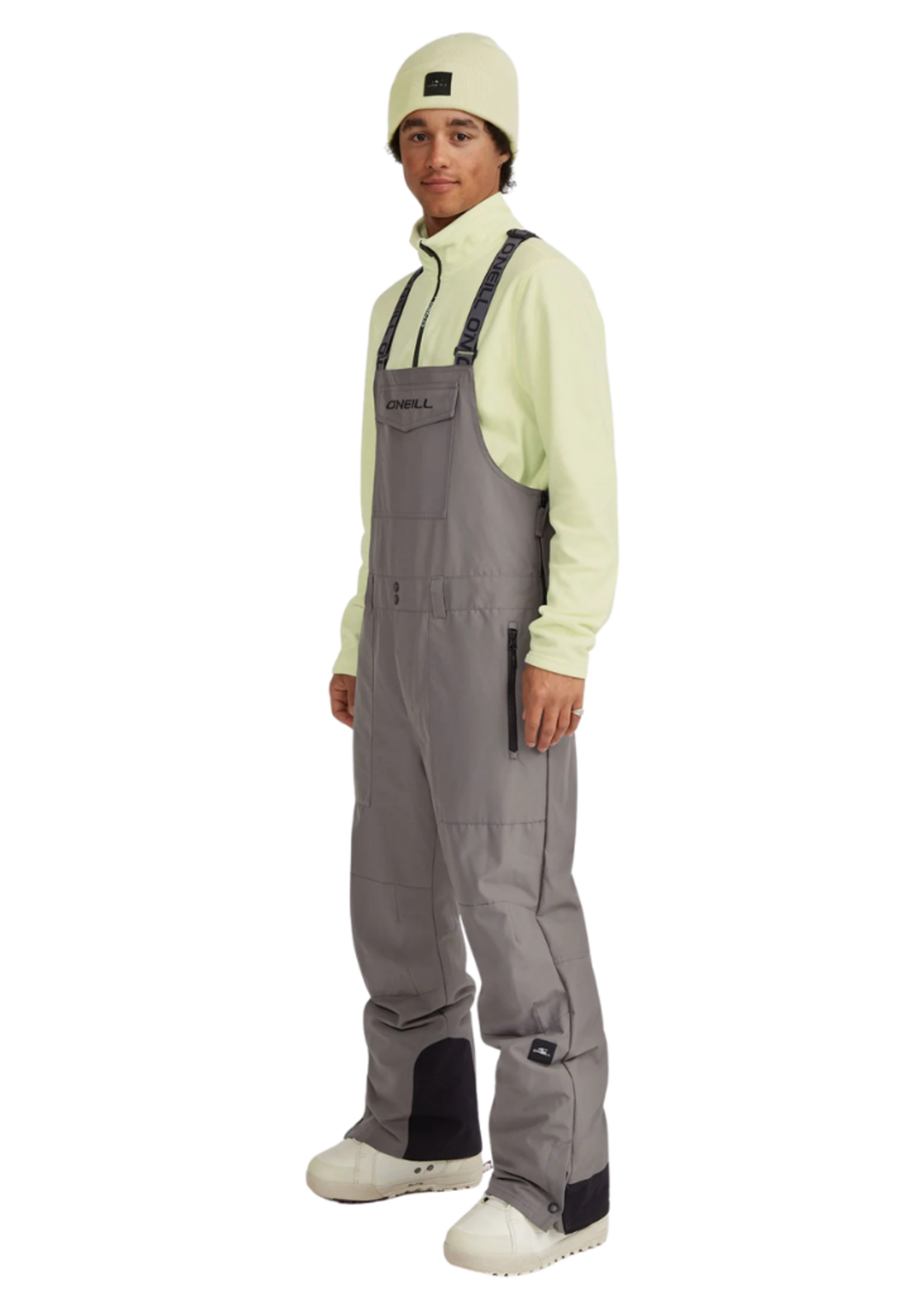 O'Neill Men's O'riginals Bib loose Fit Snow Pants | Flintstone