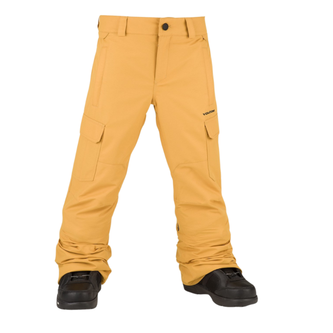 Volcom Youth Cargo Insulated Pant Gold