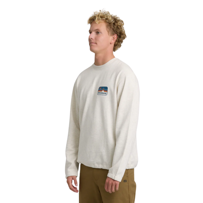 Billabong Men's Compass Crew | Oatmeal Heather
